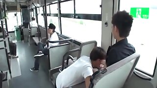 japan yong guy bus intercourse