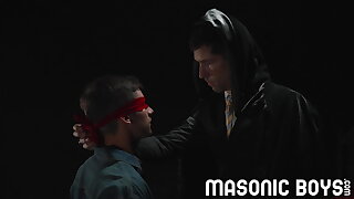 MasonicBoys Super-steamy youngster Dex Devall pulverized raw by holy man Eddie Patrick