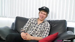 Straight Nick St James Finishes off From A Fleshlight