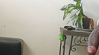 My neighbor asks me to swallow his huge big dark-hued bone whole until I was out of breath.