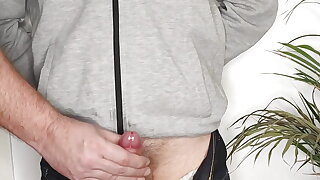 White Bony Strange Guy Get His First-ever Jizz Controll of Dexterxxl