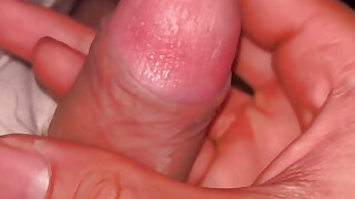 Youthful Just 18 Asian boy. Jerk tiny dick and spunk over palm