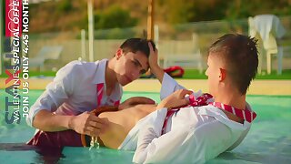 Collegeguy In Sneak Glimpse S02x06 ::danny And Nathans Pool