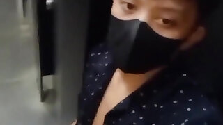 Mc Donalds Manila Waninging and Cumshot