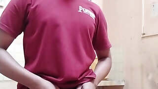 Hot teen man masturbates