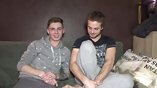 2438 The Luxurious French Twunk Jerome James Pulverized by Morgan a Luxurious Striaght Open Boy