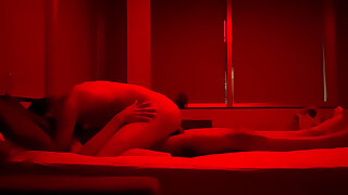 Eating My Husband's Bitch at the Hotel in Madrid in Spain