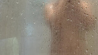 My step nephew came to visit and left the door open while he showered