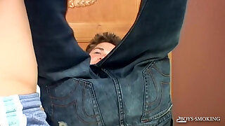 BoysSmoking Shane Allen And Jeremiah Johnson Mix Smoke And Heated Desire Again