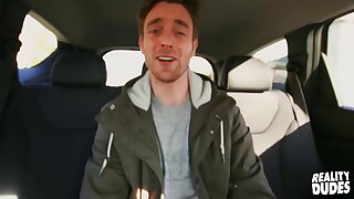 Cash-strapped Bear Joey Turns His First-ever Blowjob Into A Spunky Backseat Hookup - Linus Gray