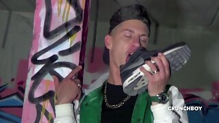 Youthfull fellow fucked outdoor by hefty Arabic cock. - CrunchBoy