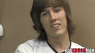 Super-naughty Youngster Kurt Starr Jerking Off His Dick After Interview Amateur Ga