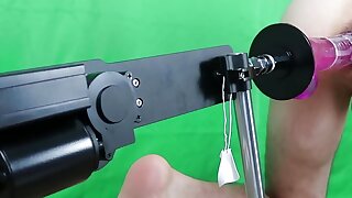 Multiple climaxes from Fucking Machine