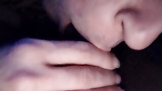 I Give My Boyfriend Big black cock Suck off